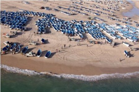 الداخلة/لاساركا:ارغام البحارة على اكتراء  مستودعات بمباركة السلطات المحلية