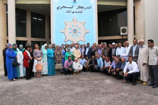 المعهد العالي للصيد البحري باكادير و فعاليات القطاع  تكرم السيد ابراهيم بودينار