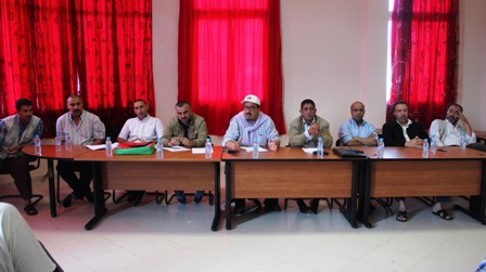 التقرير الادبي لجمعية تجار السمك بالجملة بميناء العيون