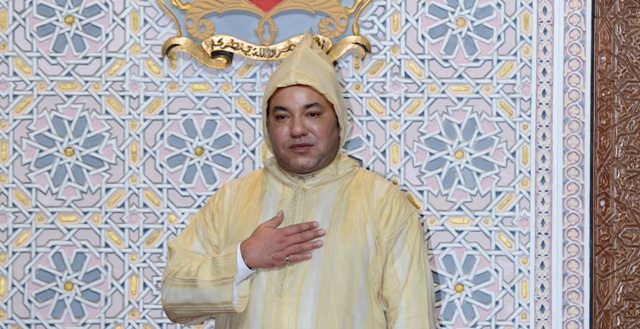 برقية ولاء و اخلاص و دعاء بالشفاء لجلالة الملك من السيد الهشمي الميموني