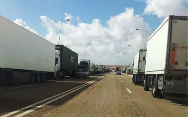 انقطاع الطريق الرئيسية رقم 01 تكبد مهنيي تجارة السمك خسائر تقدر بالملايين