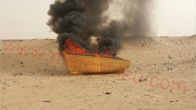 مصالح المراقبة تضبط ثلاثة قوارب غير قانونية صنعها اشباح