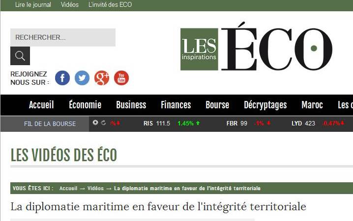 La diplomatie maritime en faveur de l’intégrité territoriale