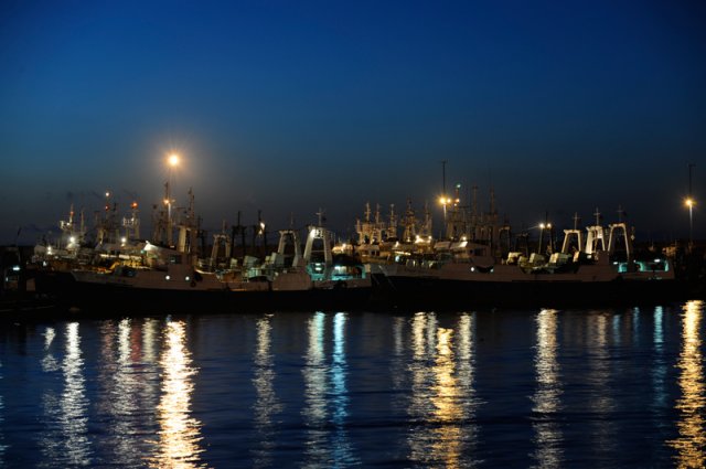 تقرير مصور عن المحطة الأولى من قافلة المغرب الأزرق الاعلامية للموانئ الجنوبية،ميناء طانطان