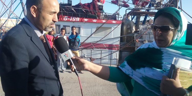 الصديقي :نرفض التشهير بزميلتنا زكية الدريوش و نحمل وزارة الداخلية و الدرك الملكي مسؤولية ما يقع بنقط التفريغ بالداخلة