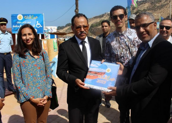 للمرة 11 “اللواء الأزرق”  يرفرف خفاقا في سماء شاطئ آسفي