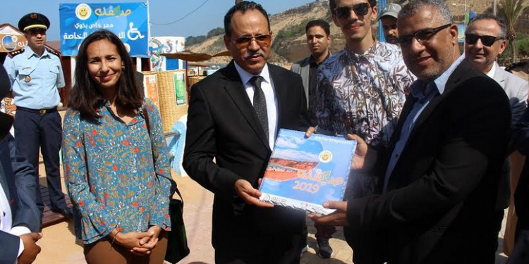 للمرة 11 “اللواء الأزرق”  يرفرف خفاقا في سماء شاطئ آسفي