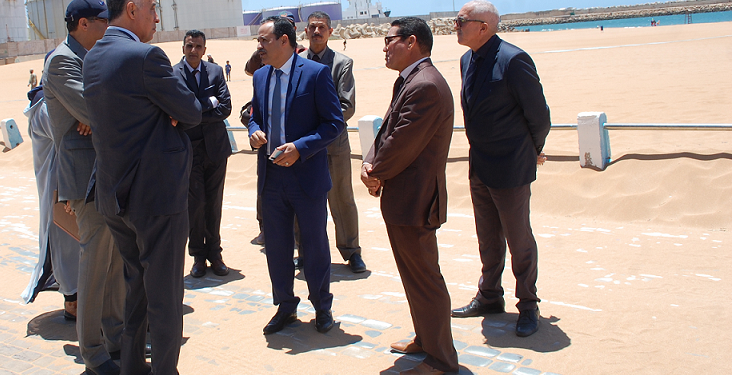 عامل اقليم أسفي يشرف على تتبع برنامج صيف2019