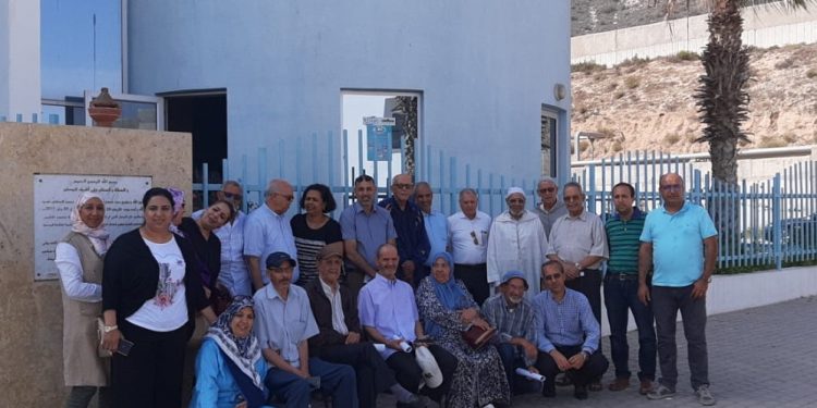 جميعة اصدقاء دار البحارة تحتفي بمتقاعدي مندوبية الصيد البحري بأكادير.