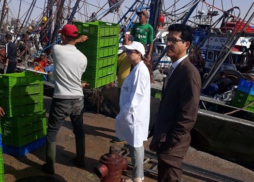 الفكيكي تحل بالعيون،و الزروالي ينفي اي ارتباط للزيارة بتقرير جطو.