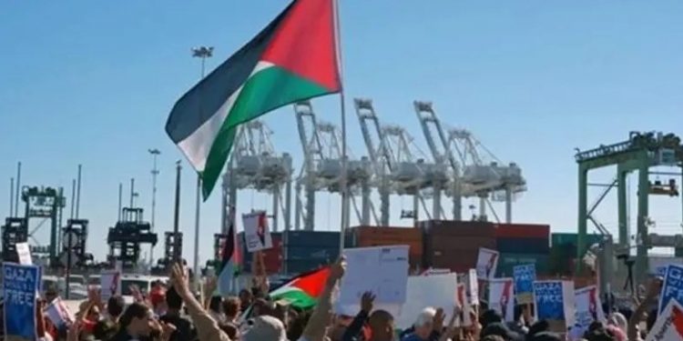 حملة لمنع السفن الإسرائيلية من التفريغ والتحميل في الموانئ الأميركية