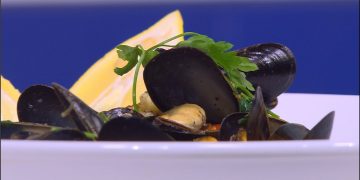 وصفة بلح البحر بالكريمة