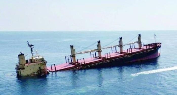 غرينبيس: غرق سفينة روبيمار يهدد  بوقوع كارثة بيئية في البحر الأحمر