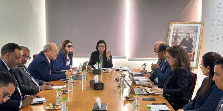 الدريوش تباشر لقاءات مع المسؤولين حول سبل تجويد قطاع التسويق السمكي