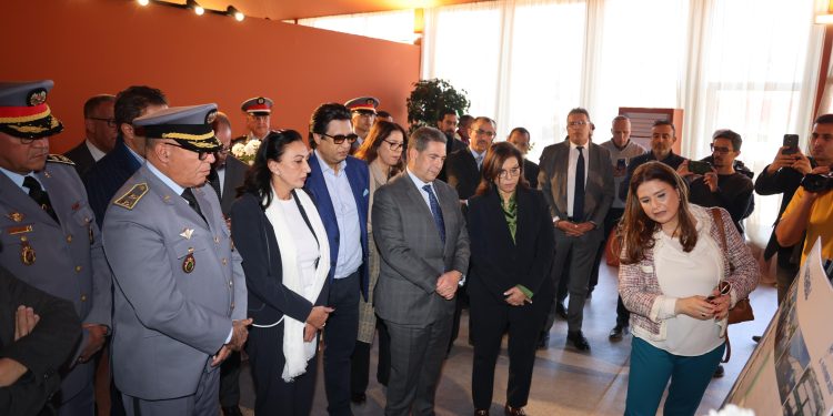 زكية الدريوش تتفقد تقدم أشغال معرض اليوتيس