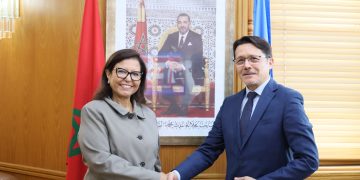 زكية الدريوش تستقبل ممثل الفاو الجديد بالمغرب