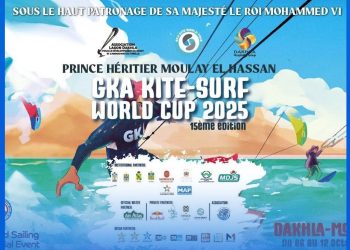 الداخلة تحتضن النسخة الـ 15 من بطولة العالم “صاحب السمو الملكي ولي العهد الأمير مولاي الحسن للكايت سورف”