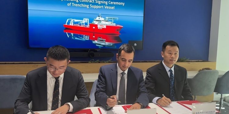 “أسو سابسي” توقع عقدًا لبناء سفينة دعم حفر جديدة