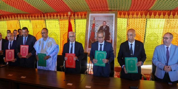 توقيع إتفاقيات لتطوير ميناء لمهيريز وتعزيز البنية التحتية المينائية بإقليم أوسرد