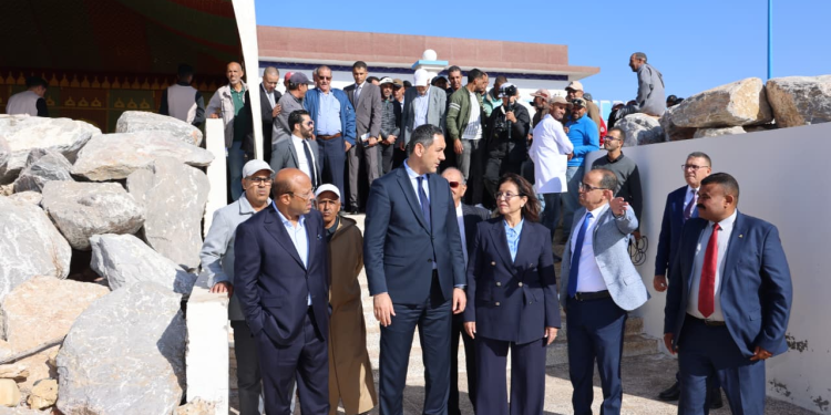 كاتبة الدولة المكلفة بالصيد البحري تشرف على تدشين نقطة التفريغ المجهزة “كاب سيم” بإقليم الصويرة