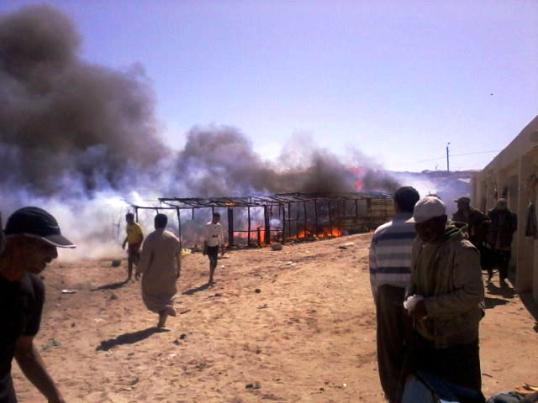 قرى صيادين خارج التغطية و حرائق بالجملة