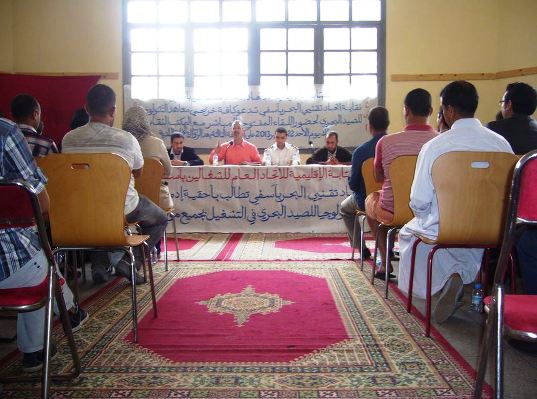 بيان الختامي للقاء الذي نظمته نقابة تقنيي البحر بأسفي