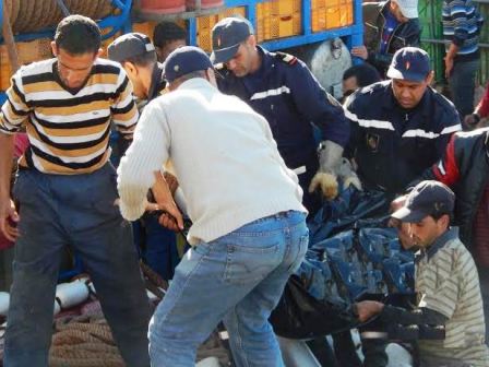انتشال جثة فتاة مجهولة بعد انتحارها بكورنيش آسفي