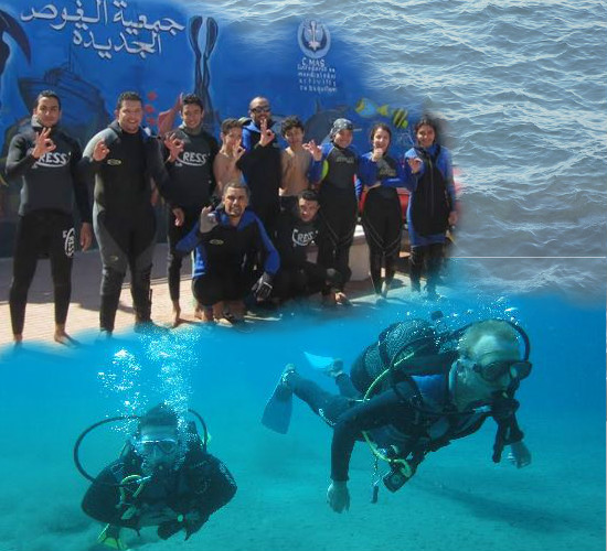 جمعية الغطس بالجديدة ،مشاركة متميزة في منتدى البحر