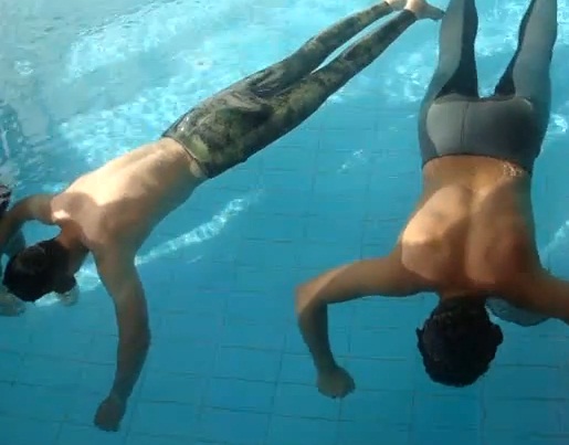 جمعية ابطال الفنيدق تحرز المراتب الثلاثة في مسابقة حبس النفس