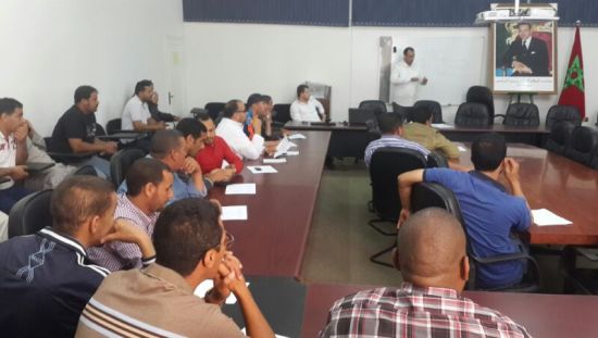 دورة تكوينية حول سجل التتبع يستفيد منها تجار السمك بجهة وادي الذهب الكويرة