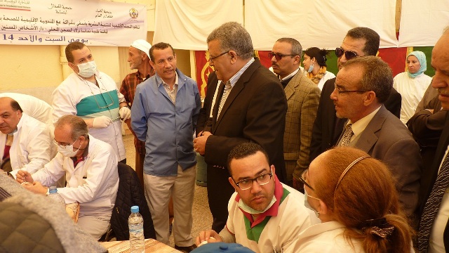 نزلاء دار البحار بآسفي يستفيدون من خدمات القافلة الطبية