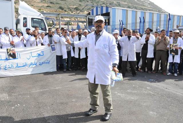 تجار السمك بأكادير ينجحون الوفقة الاحتجاجية