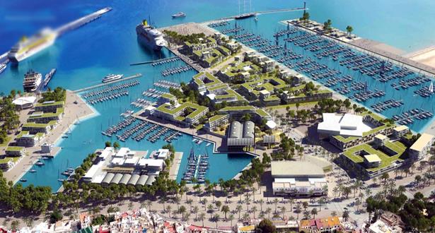 تقدم بنسبة تزيد عن 90 % في أشغال تهيئة منطقة ميناء طنجة المدينة