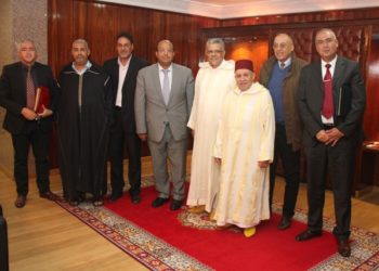 الوالي عامل اقليم اسفي يستقبل رئيس وفد الكنفدرالية الوطنية للصيد الساحلي بالمغرب