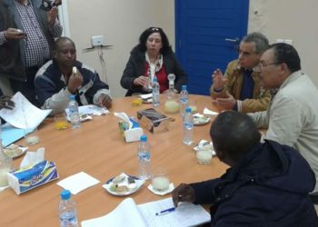 زيارة معد التكنولوجيا للصيد البحري بالعرائش  رفقة مجموعة من المستفيدين الافارقة من الدورة التكوينية لمقر تعاونية ليكسوس للصيد التقليدي بالعرائش