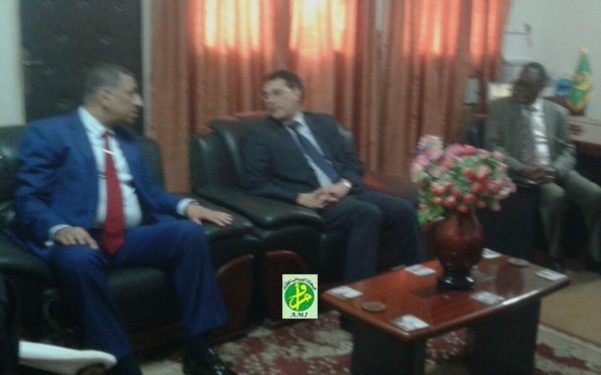 بعثة من الهيئة العامة للثروة السمكية المصرية تحل بموريتانيا