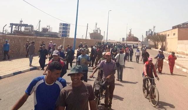 جمعية الوحدة بميناء طانطان تكسر شوكة طابواك