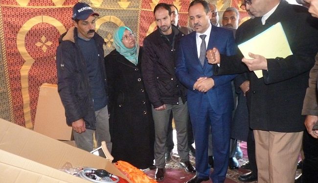 توزيع 70 محركا لقوارب الصيد التقليدي بجماعة البدوزة إقليم أسفي