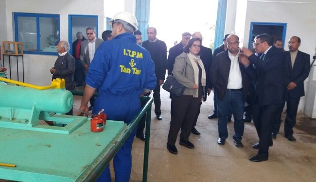 معهد التكنولوجيا للصيد البحري بطانطان يستقبل الكاتبة العامة لقطاع الصيد البحري
