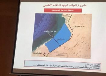 مجلس جهة الداخلة وادي الذهب يتتبع سير اشغال الميناء الجديد