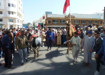 مهنيو الصيد البحري بأسفي يحيون ”المعروف ”  في عيد البحر