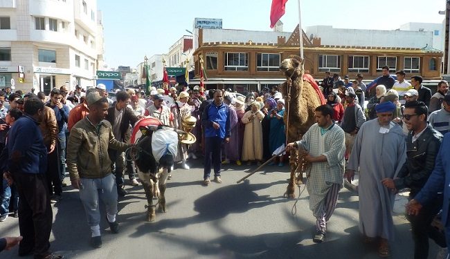 مهنيو الصيد البحري بأسفي يحيون ”المعروف ” في عيد البحر