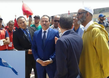 رفع اللواء الأزرق للمرة الخامسة بشاطئ البدوزة إقليم اسفي