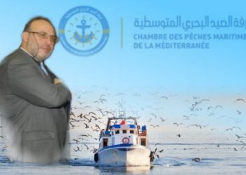 يوسف بنجلون يهنئ جواد الهلالي رئيس غرفة الصيد البحري الاطلسية الوسطى