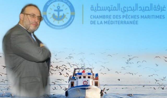 يوسف بنجلون يهنئ جواد الهلالي رئيس غرفة الصيد البحري الاطلسية الوسطى