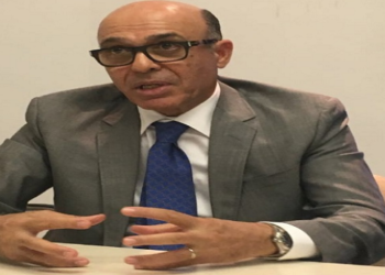 جواد الهلالي يهنئ سيدي المختار الجماني رئيس غرفة الصيد البحري بالداخلة