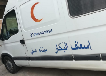 سيارة الاسعاف،تكشف  حربا باردة بين مهنيي الصيد البحري بأسفي و المندوب