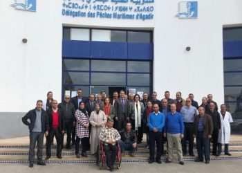 زكية الدريوش تترأس حفل تنصيب محمد أحمامو مدير المعهد العالي للصيد البحري بأكادير
