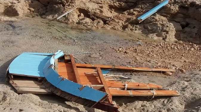 تحطم مركب للصيد بالخيط و هلاك جميع طاقمه شمال طانطان