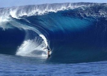 أمريكى يدخل موسوعة ;جينيس; على ظهر أعلى موجة فى العالم بـ;هاواى; -فيديو-